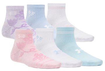 UA YOUTH ESSENTIAL QUARTER 6PK