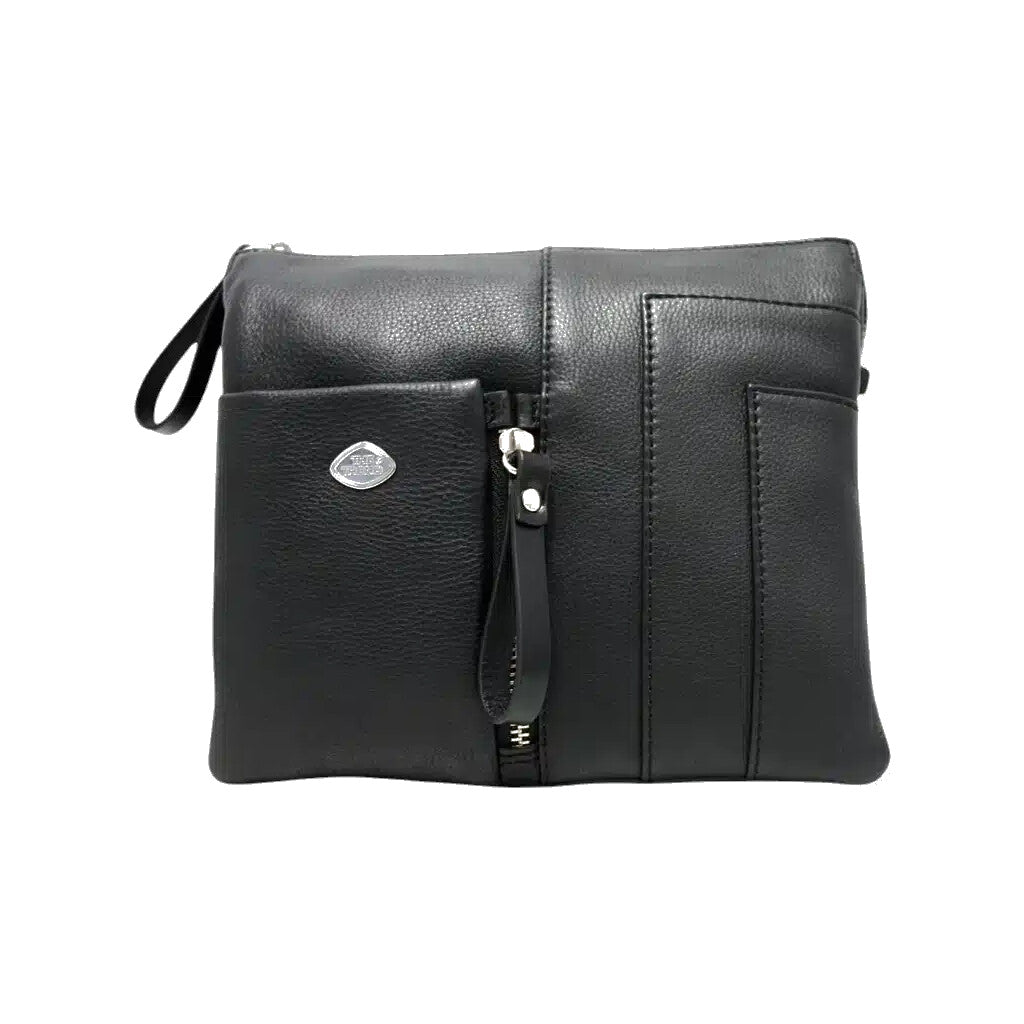 583306 SAC DOUBLE COMPART. CUIR ITALIEN