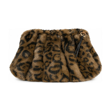 26018 LÉOPARD SAC PVC/FAUSSE FOURRURE