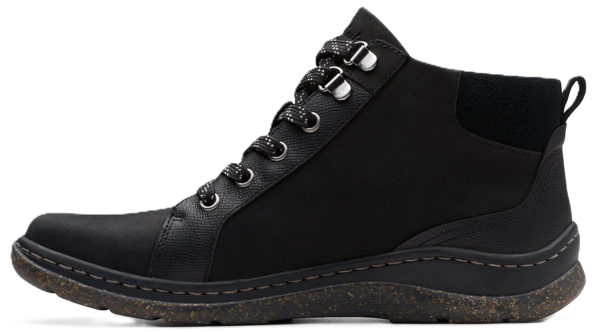 Bottillons d'automne pour femme Clarks ORLENE TOP WP 26182991, noir