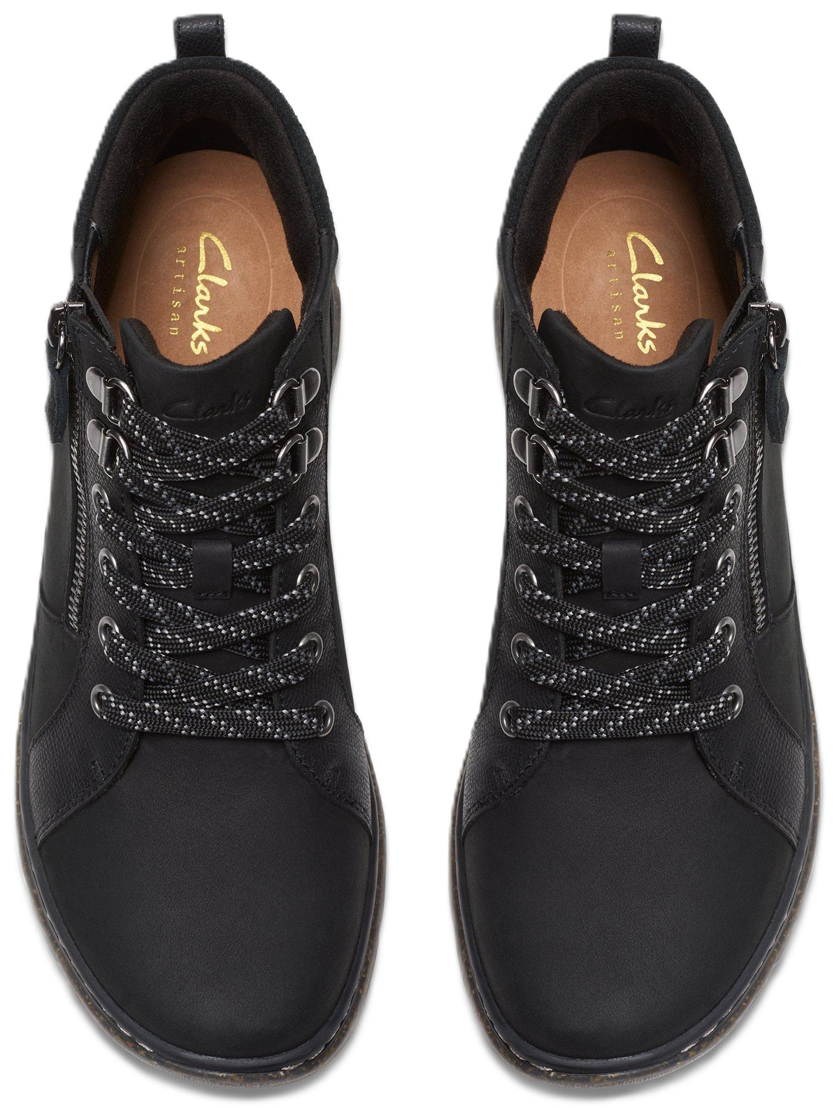 Bottillons d'automne pour femme Clarks ORLENE TOP WP 26182991, noir