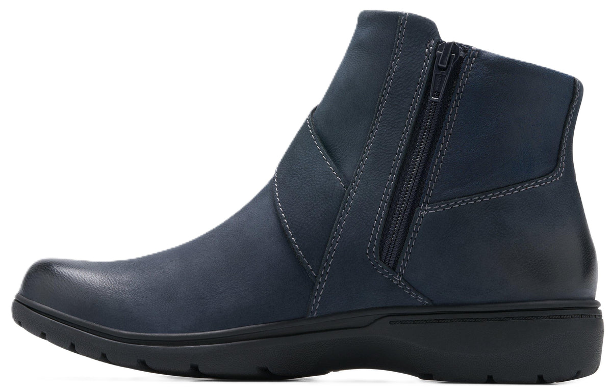 Bottillons d'automne pour femme Clarks CARLEIGH ANGIE 26185793, bleu