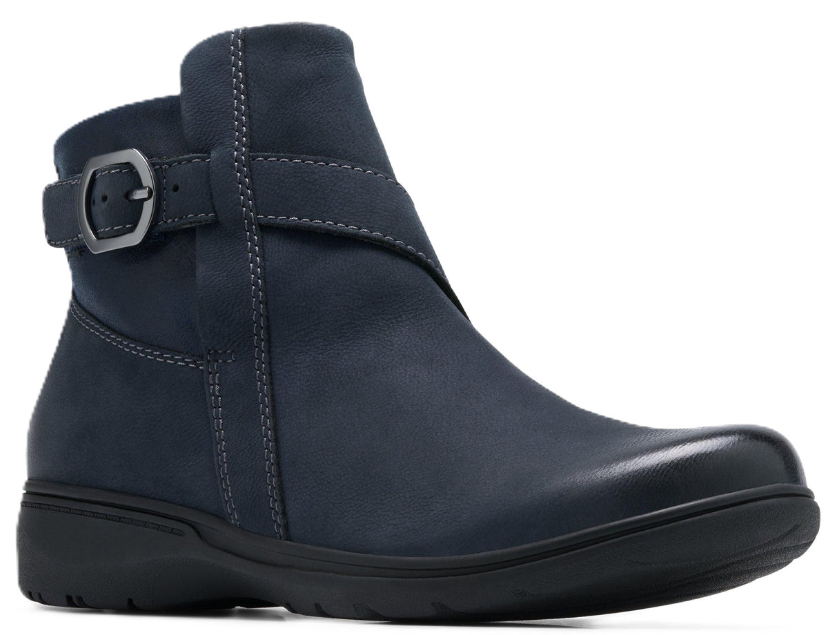 Bottillons d'automne pour femme Clarks CARLEIGH ANGIE 26185793, bleu