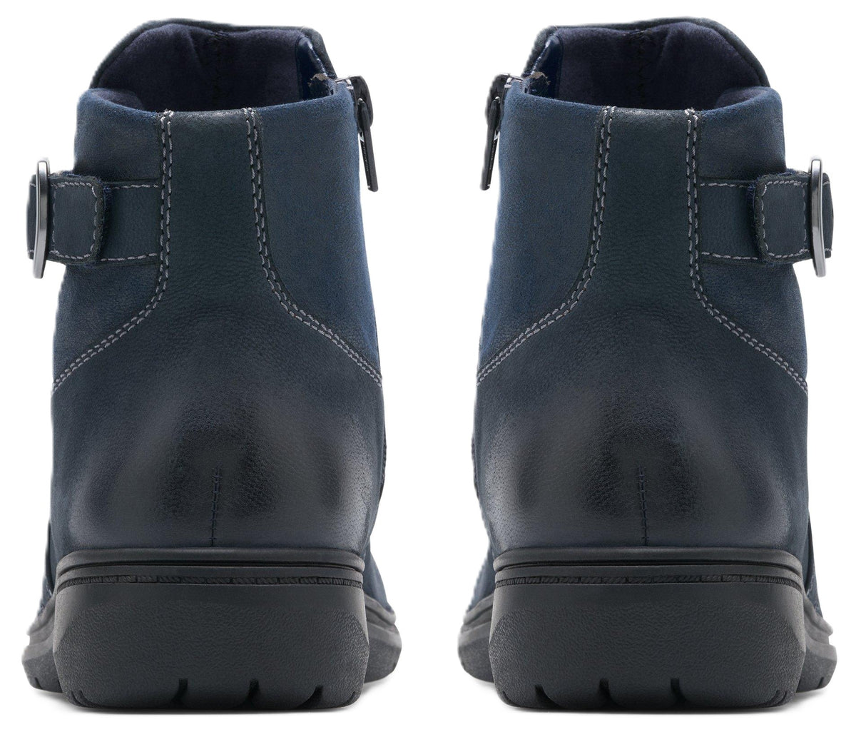 Bottillons d'automne pour femme Clarks CARLEIGH ANGIE 26185793, bleu