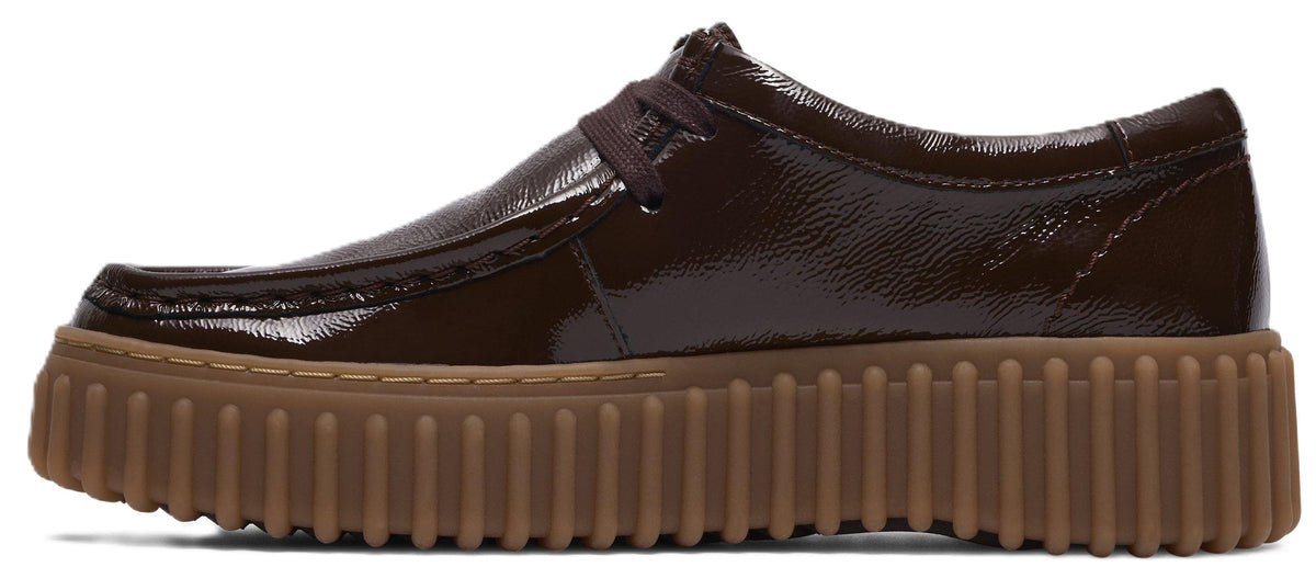 Chaussures compensées pour femme Clarks TORHILL BEE 26186667, brun