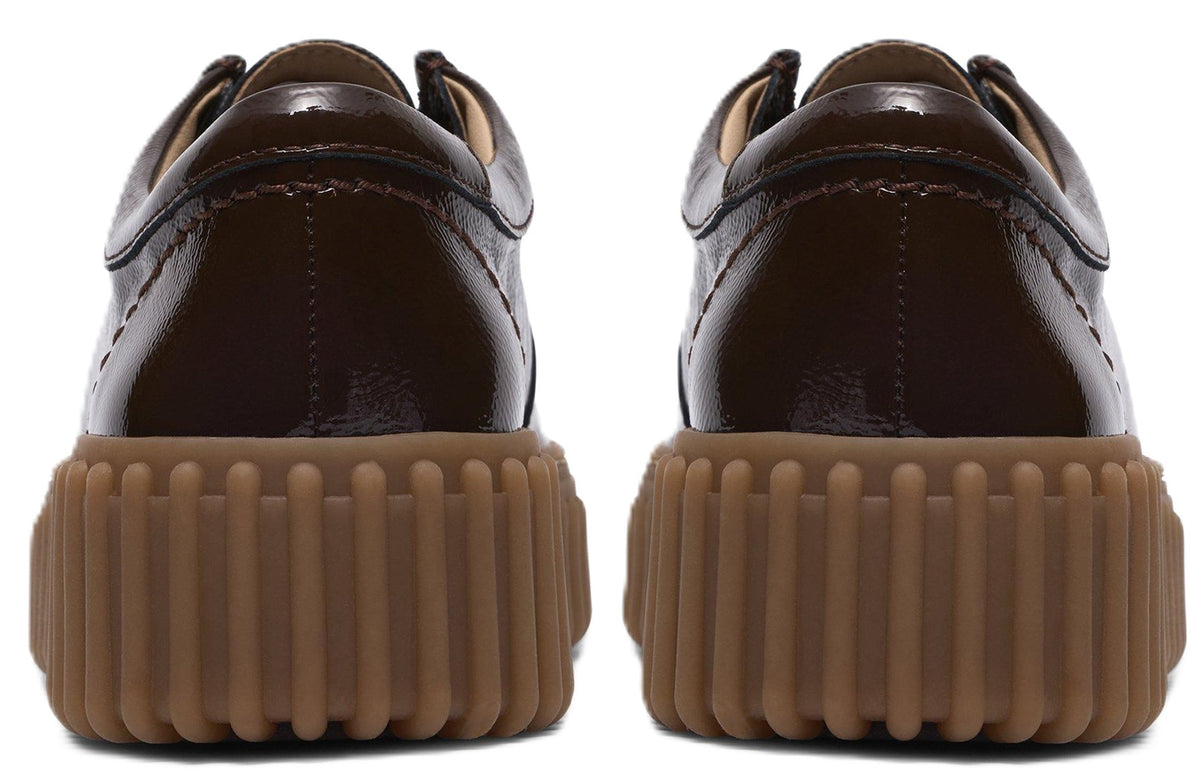 Chaussures compensées pour femme Clarks TORHILL BEE 26186667, brun