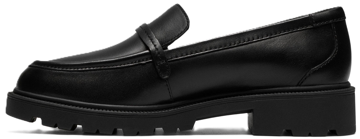 Mocassins pour femme Clarks CODE L STEP 26320202, noir