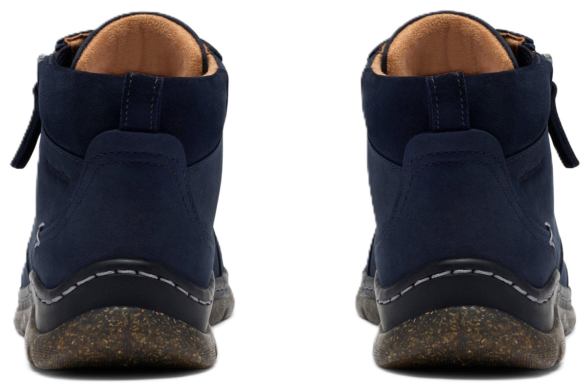 Bottillons d'automne pour femme Clarks ORLENE TOP WP 26327948, bleu