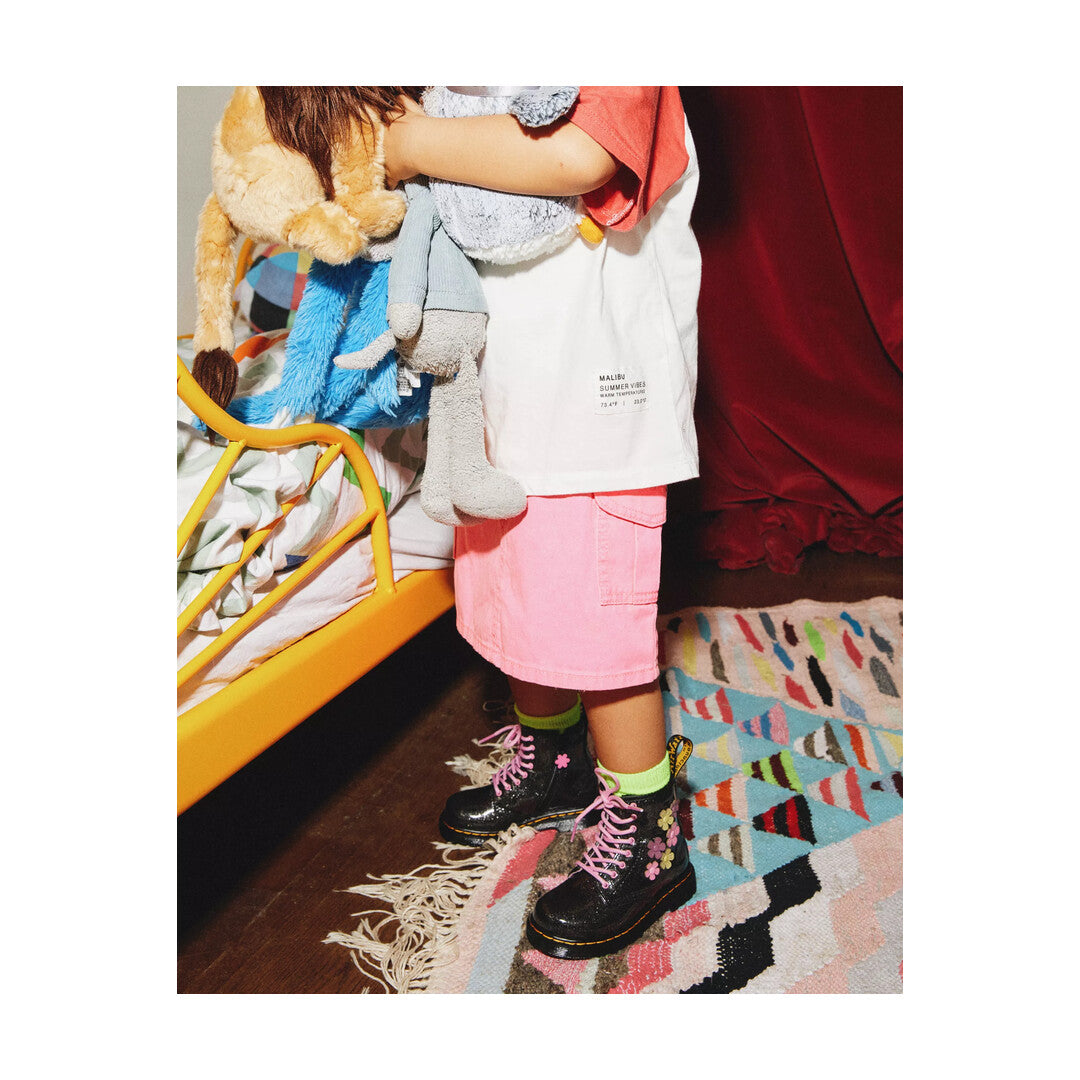 Dr. Martens Botte d'automne pour bébé fille | 1460T 31666038