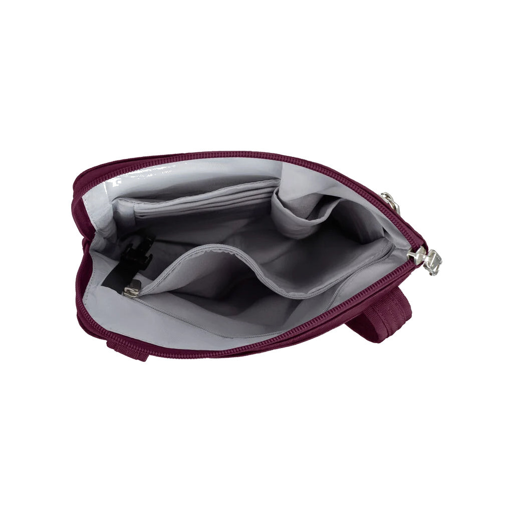 Sac à main Travelon 43116 CLASSIC ANTI-VOL BANDOULIÈRE 2 ZIP