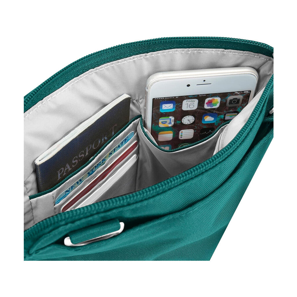 Sac à main Travelon 43116 CLASSIC ANTI-VOL BANDOULIÈRE 2 ZIP