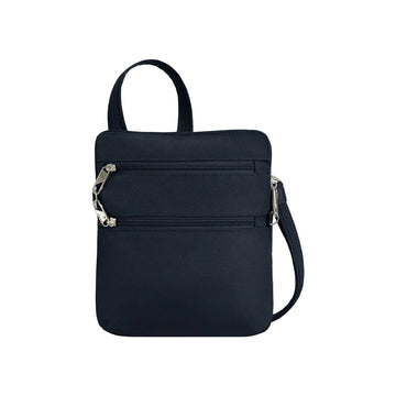 Sac à main Travelon 43116 CLASSIC ANTI-VOL BANDOULIÈRE 2 ZIP, bleu