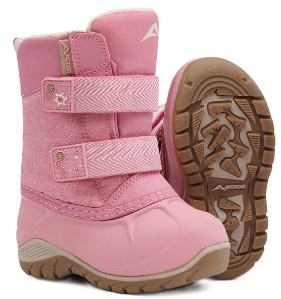 Bottes d'hiver pour fille Acton KIDDY A8388, rose