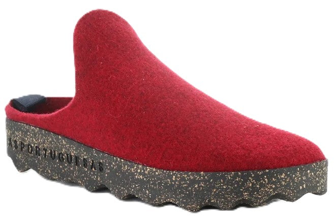 Pantoufles pour femme Asportuguesas COME023ASP P018023, bourgogne