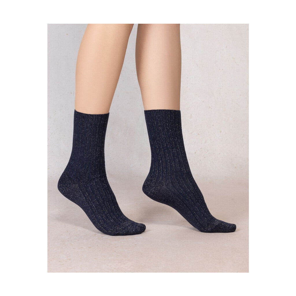 CHAUSSETTES CÔTES LUREX