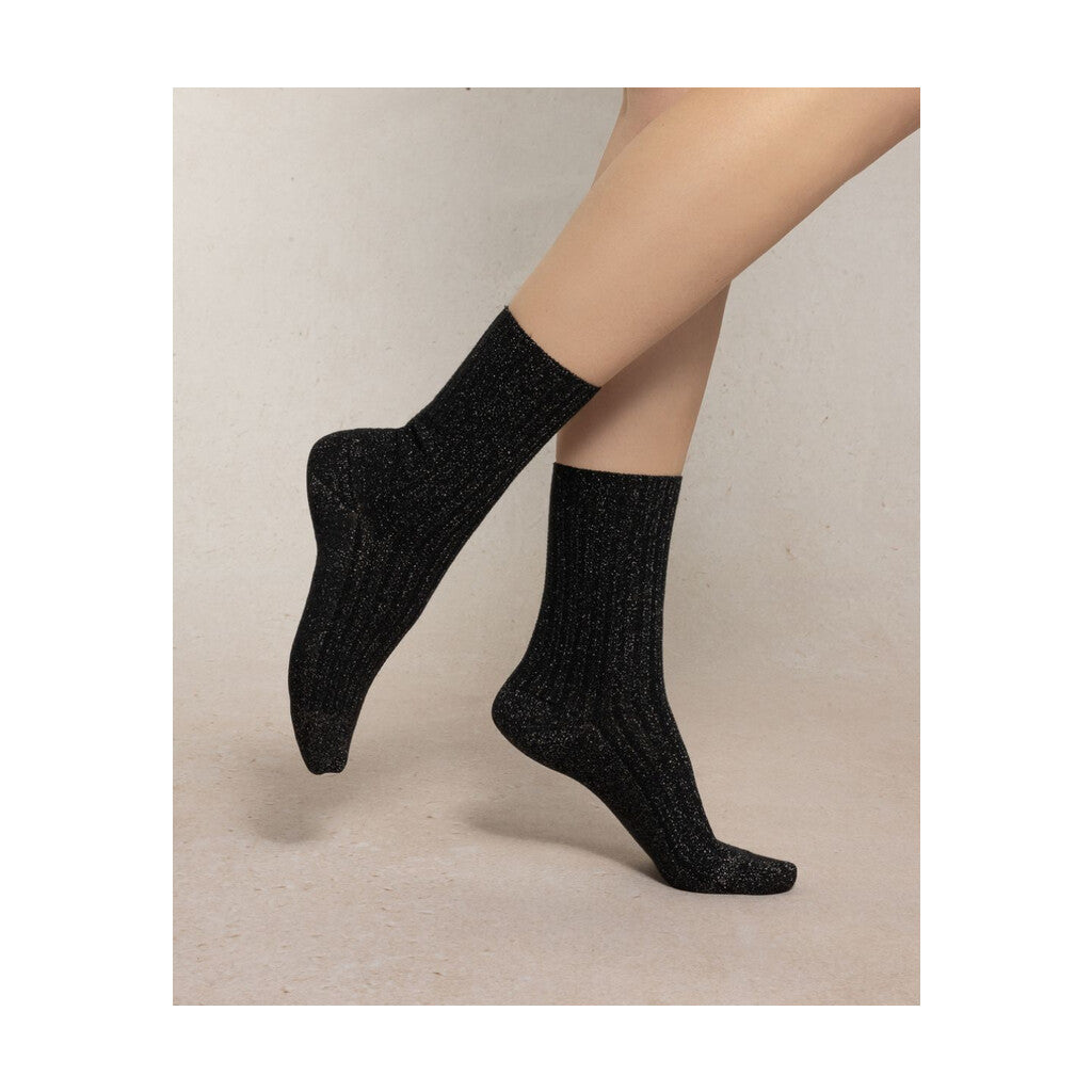 CHAUSSETTES CÔTES LUREX