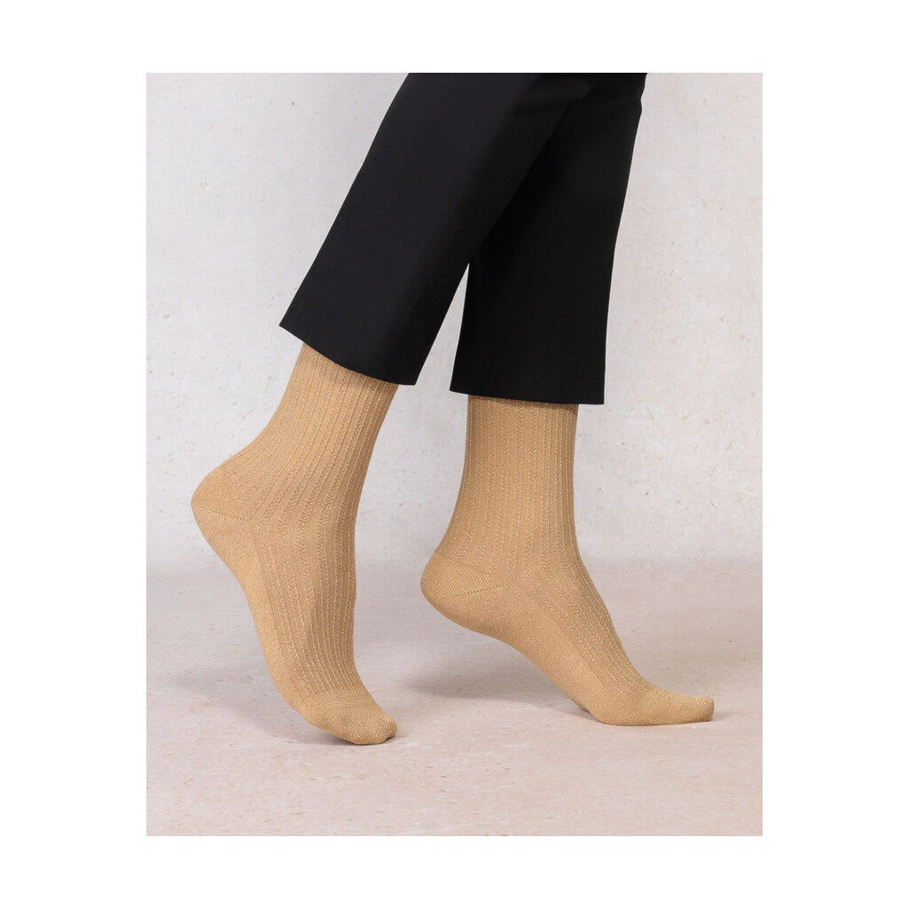 CHAUSSETTES CÔTES LUREX