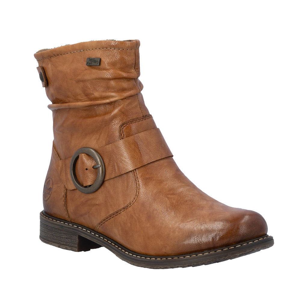 Bottes imperméables pour femme Rieker 74857-22, tan