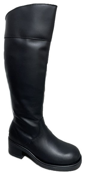 Bottes d'hiver longues pour femme Saute-Mouton ELLA, noir