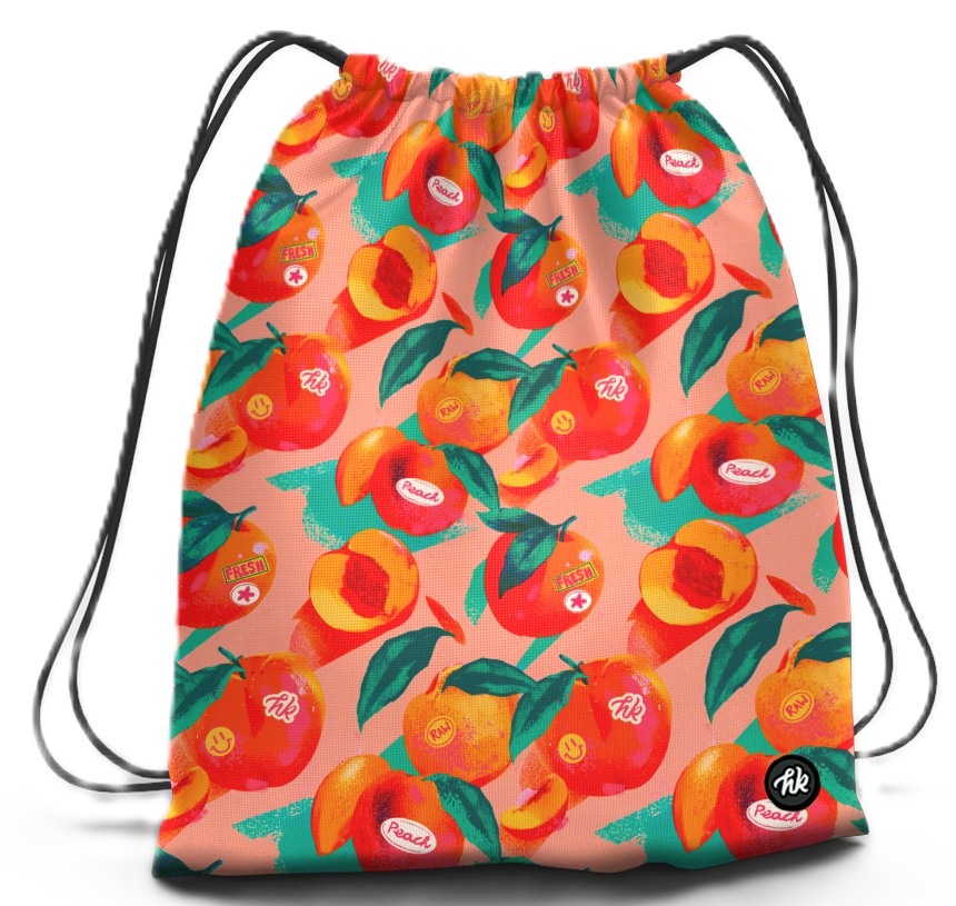 Sac de sport Headster Kids SAC À CHAUSSURES, jaune orangé