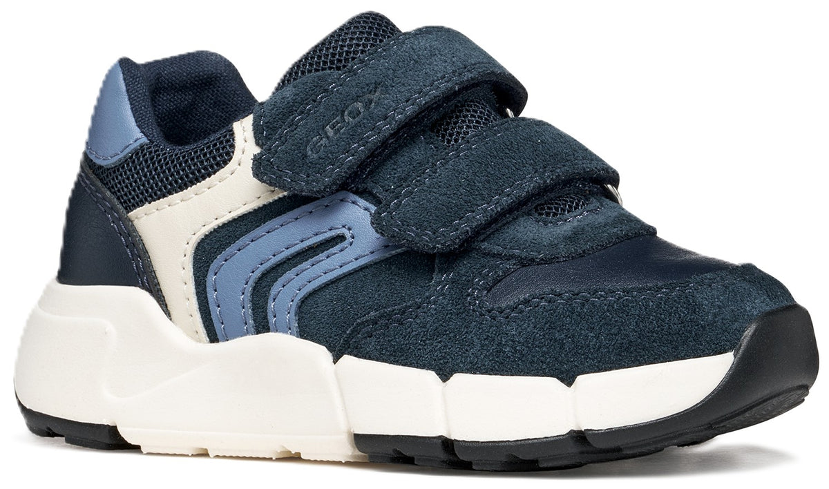 Espadrilles pour tout-petit garçon Geox FLEXYPER MINI B656GC, bleu