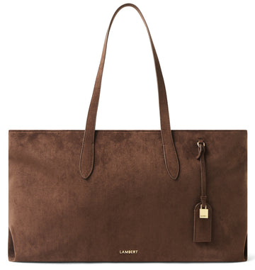 BRITNEY CHOCOLAT SUÈDE SAC FOURRE-TOUT