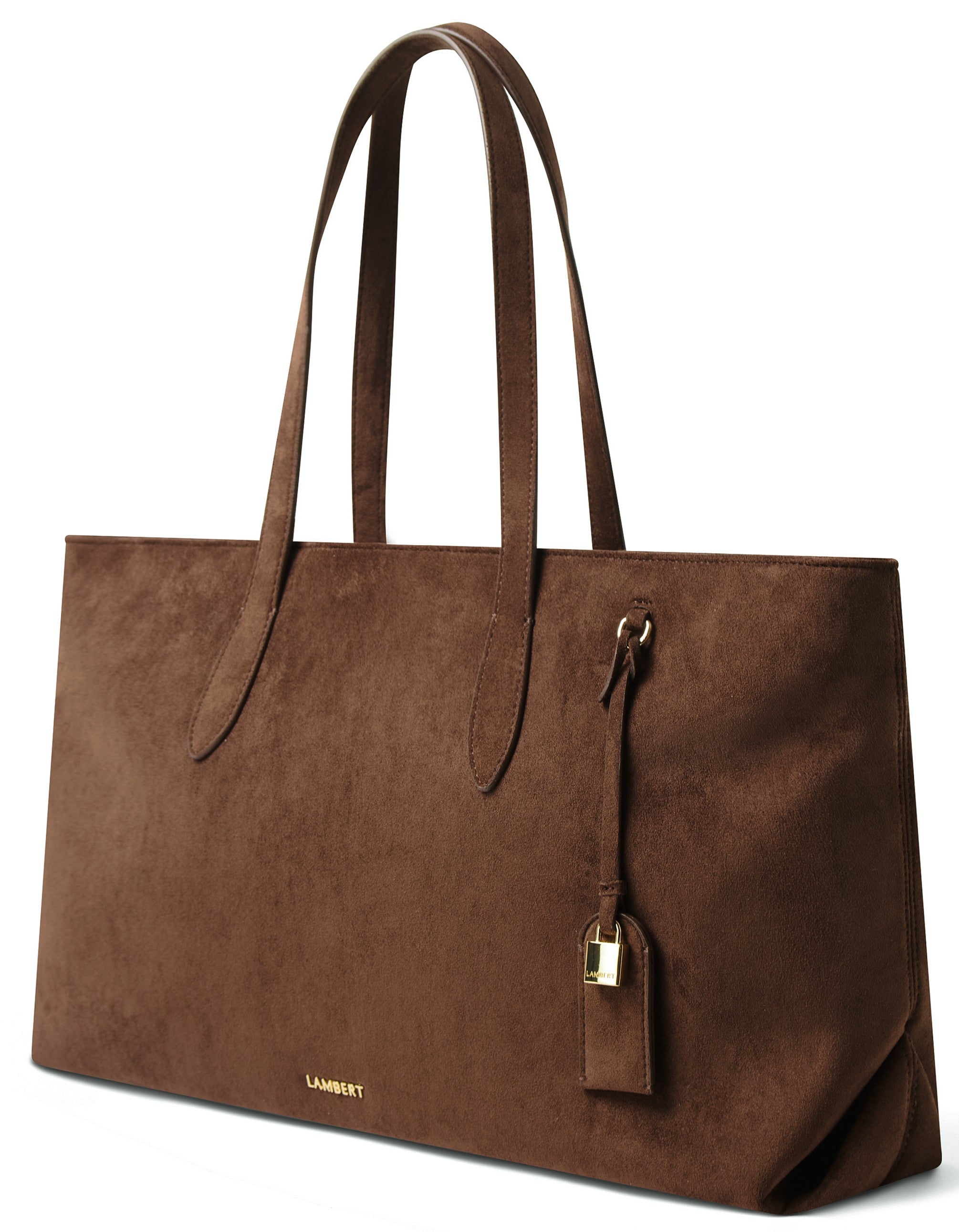 BRITNEY CHOCOLAT SUÈDE SAC FOURRE-TOUT