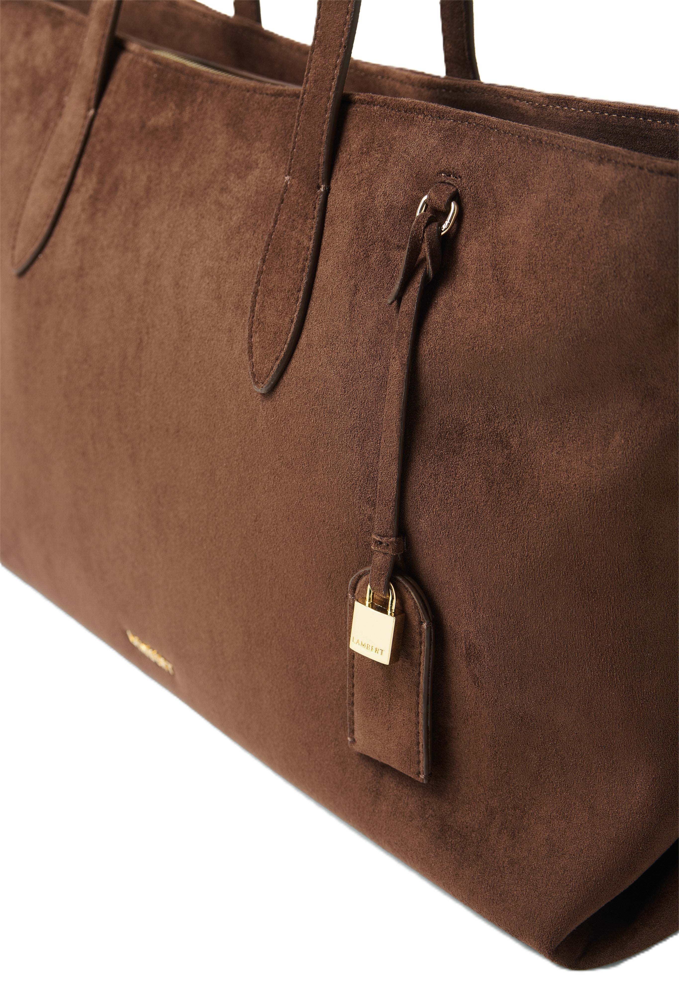 BRITNEY CHOCOLAT SUÈDE SAC FOURRE-TOUT