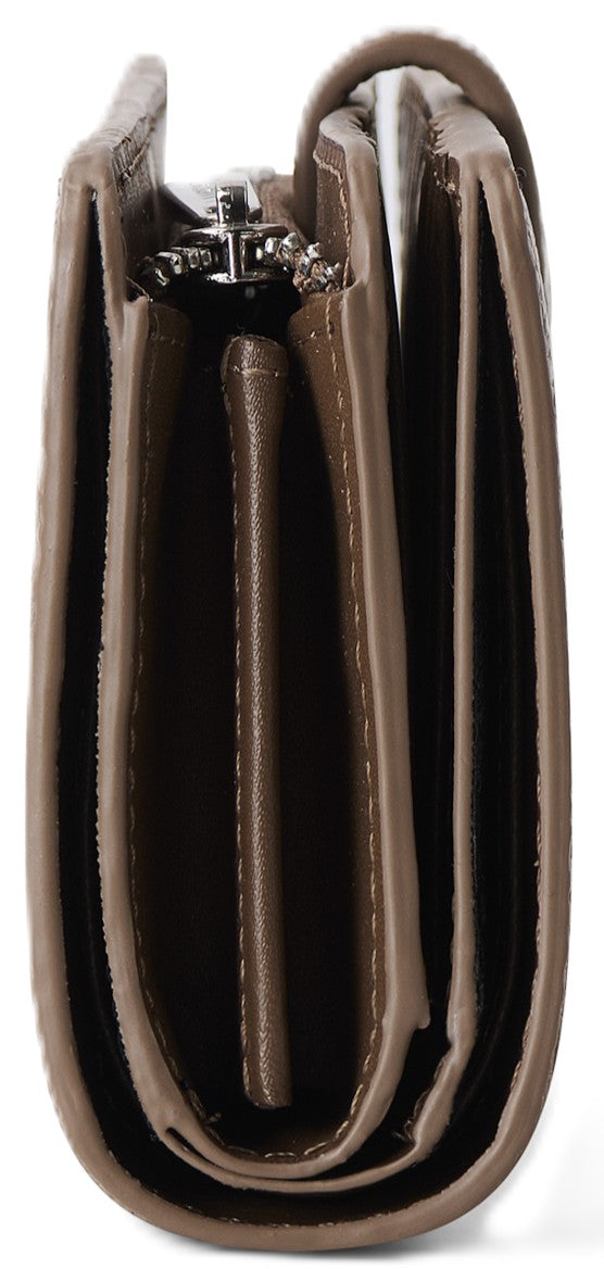 CARLY TAUPE PORTE-MONNAIE