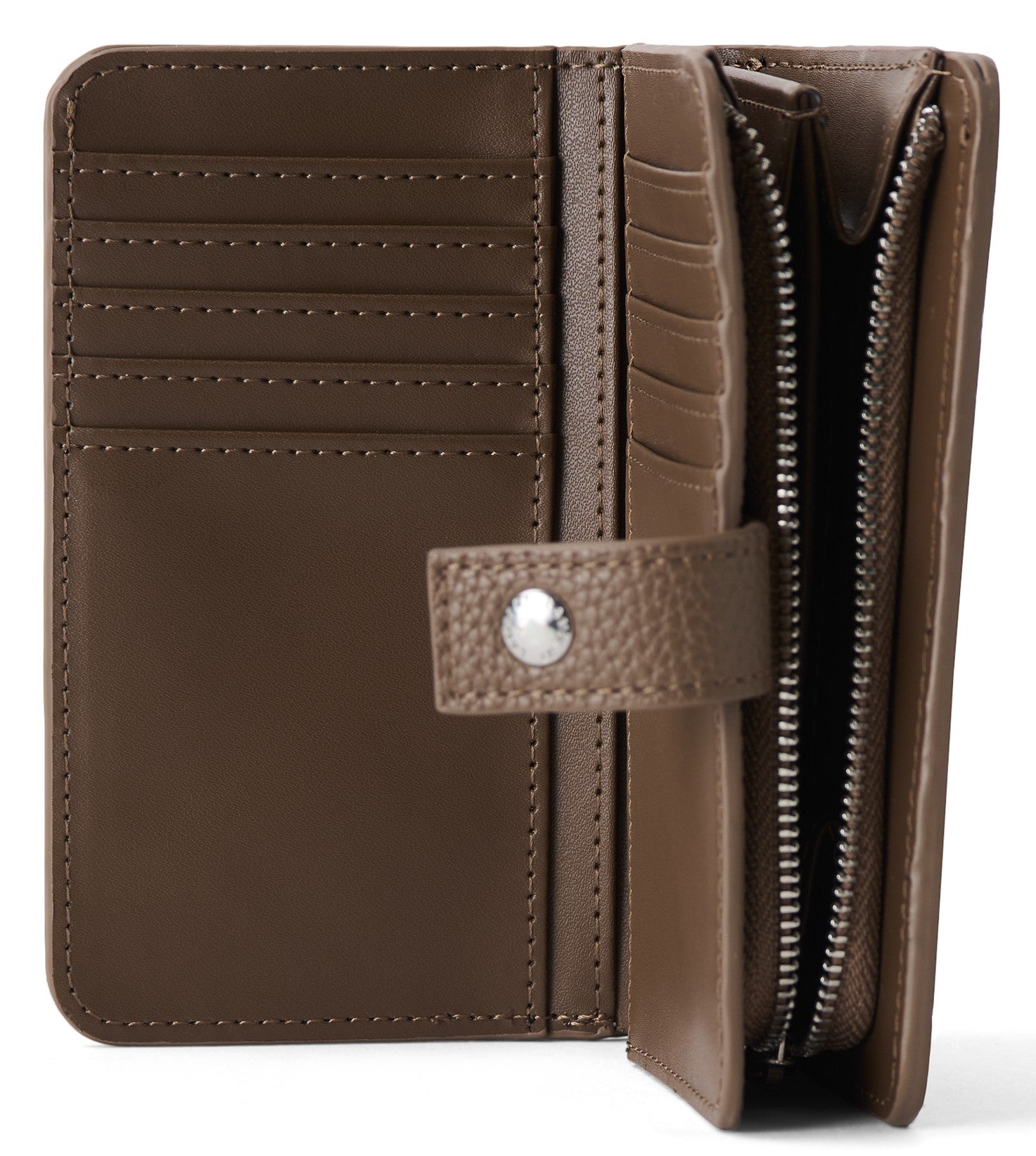 CARLY TAUPE PORTE-MONNAIE