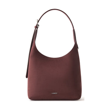 Sac à main Lambert ELENA BOURGOGNE SUÈDE SAC ÉPAULE, bourgogne