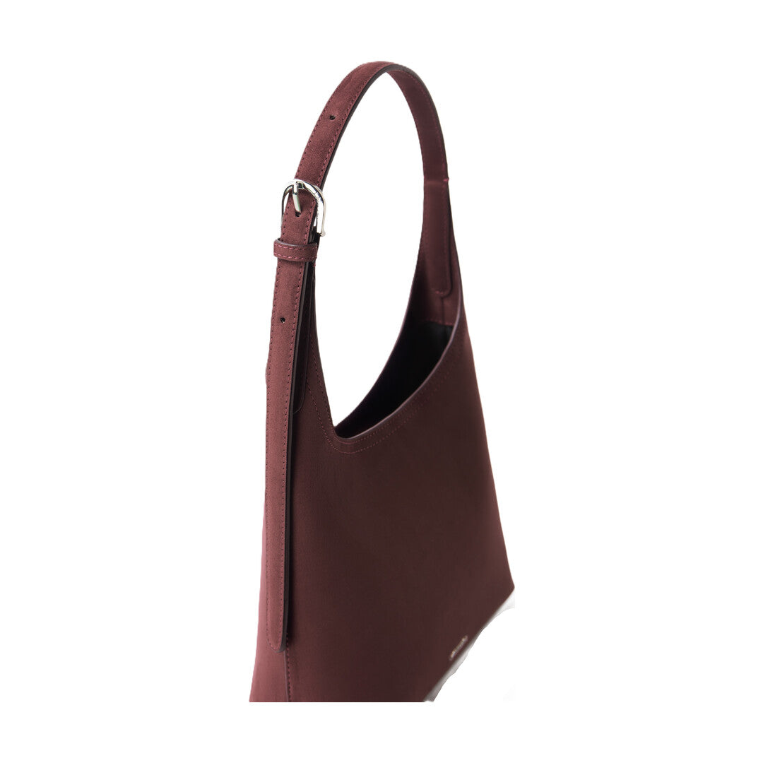 Sac à main Lambert ELENA BOURGOGNE SUÈDE SAC ÉPAULE, bourgogne