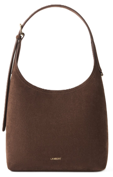 ELENA CHOCOLAT SUÈDE SAC ÉPAULE