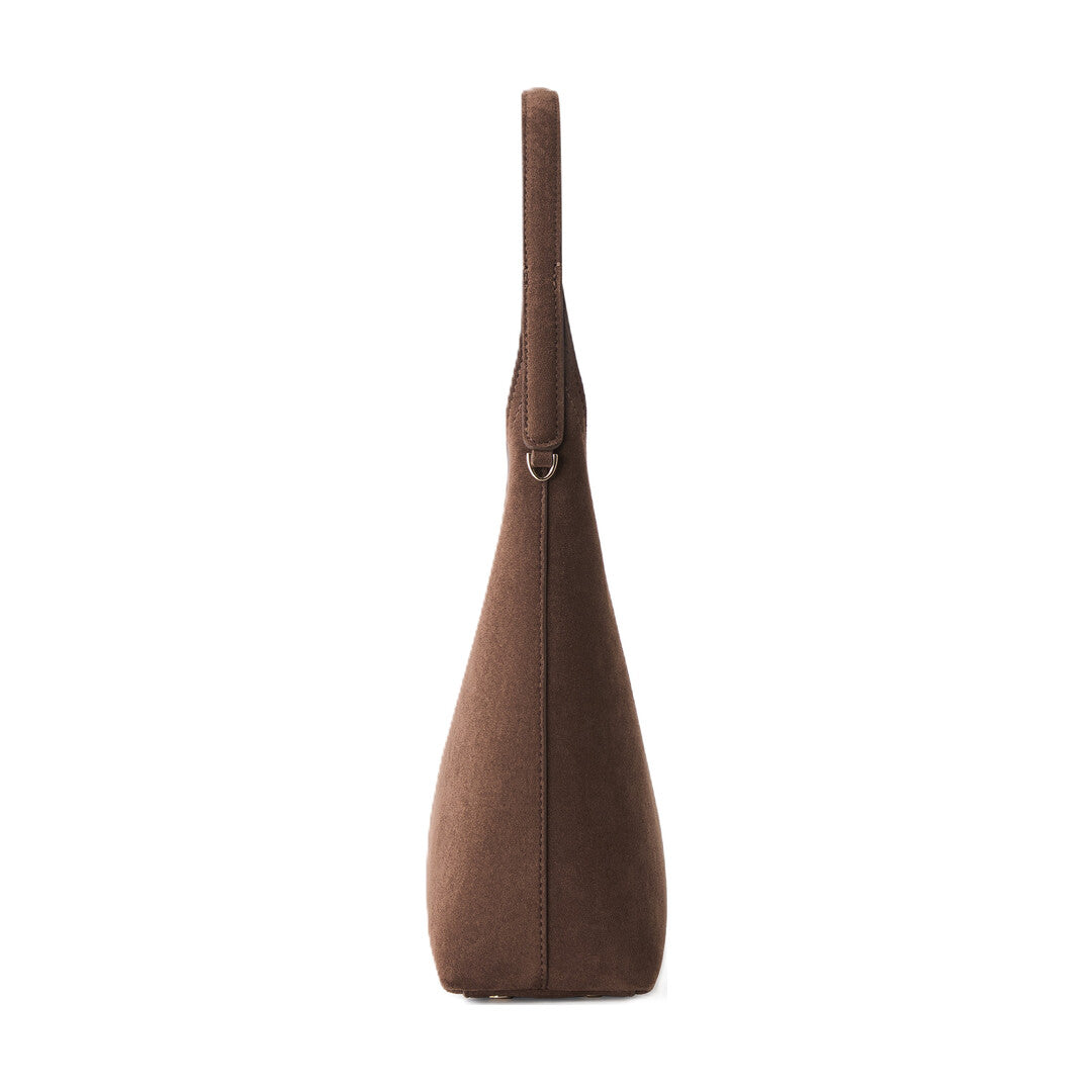 Sac à main Lambert ELENA CHOCOLAT SUÈDE SAC ÉPAULE, brun