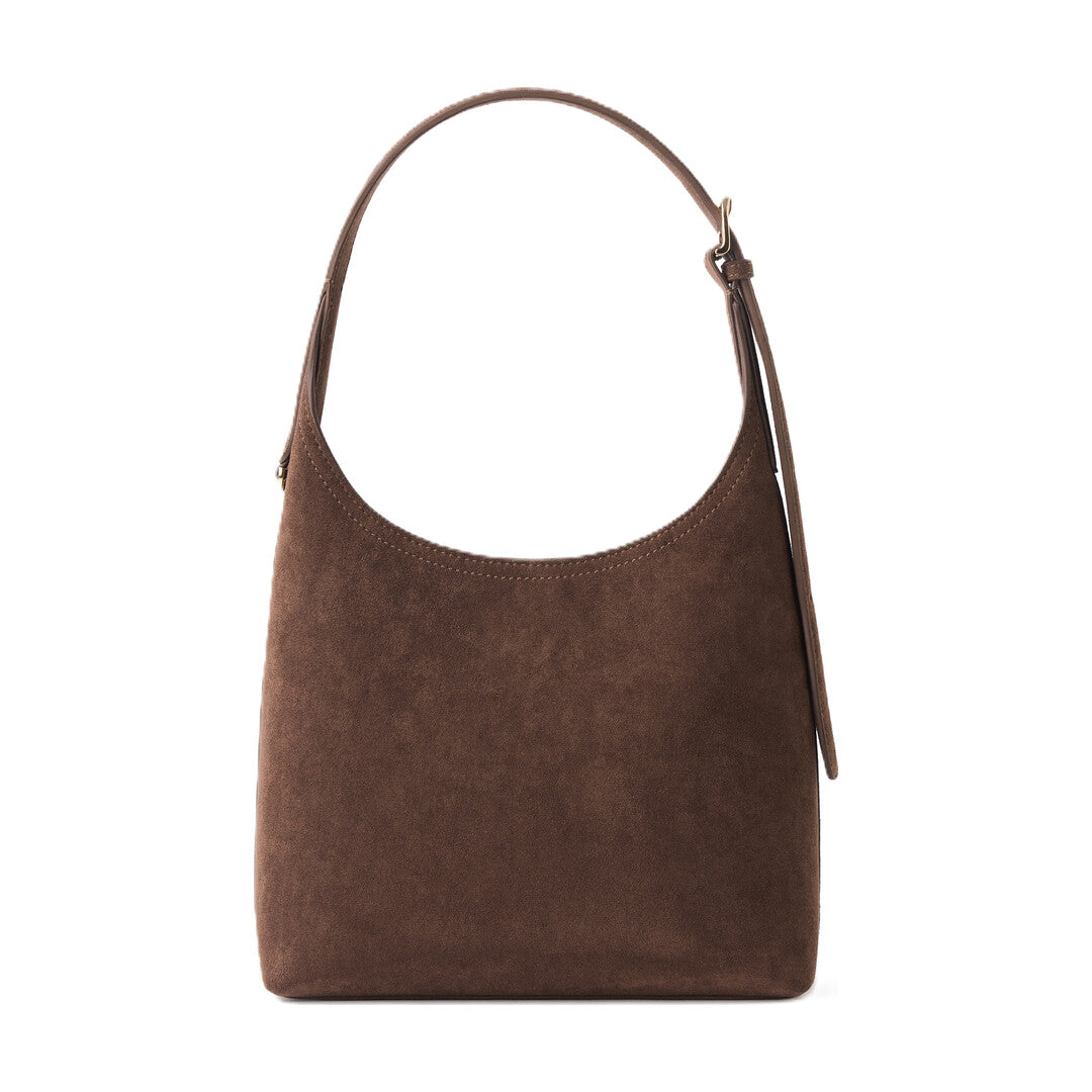 Sac à main Lambert ELENA CHOCOLAT SUÈDE SAC ÉPAULE, brun