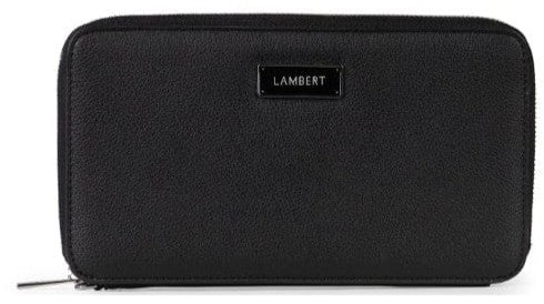 INES NOIR PORTE PASSEPORT