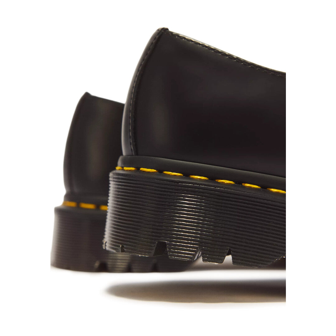 Dr. Martens Chaussure compensée pour femme | 1461 BEX BLACK SMOOTH