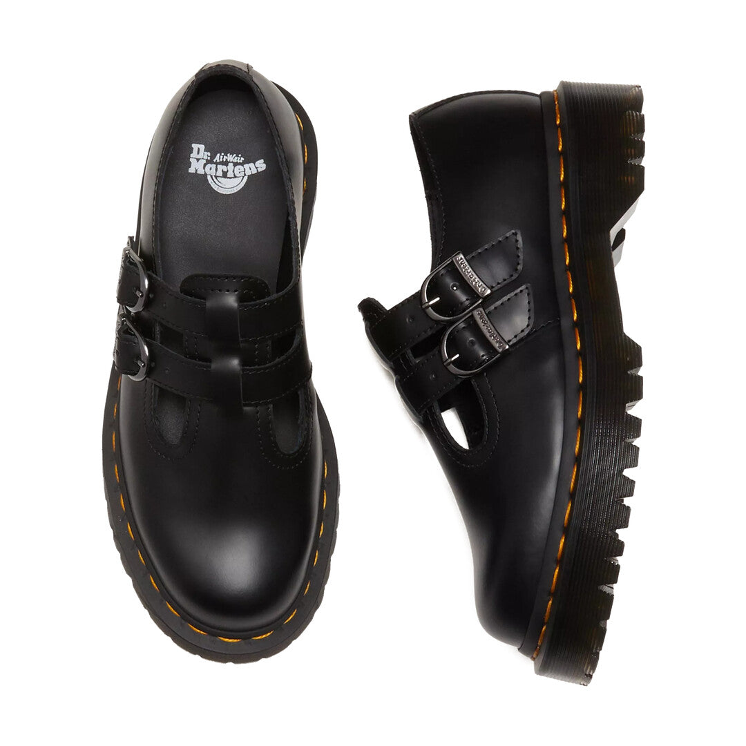 Dr. Martens Women's wedge shoes | 8065 BEX BLACK SMOOTH