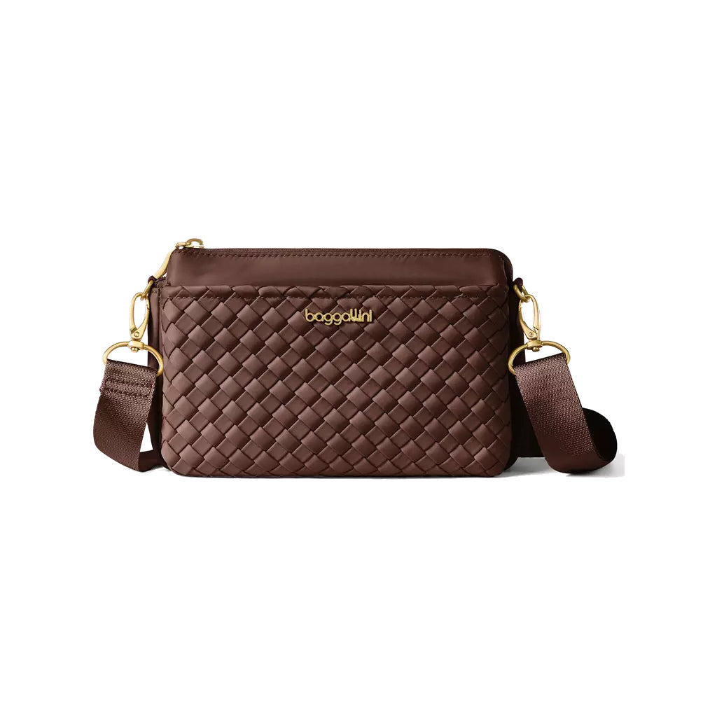 PRW157 PERRY WOVEN CROSSBODY
