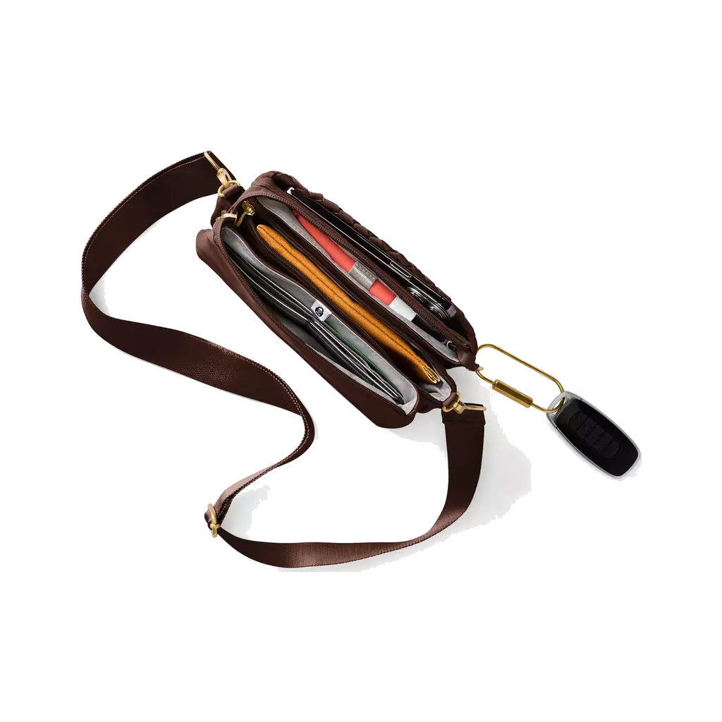 PRW157 PERRY WOVEN CROSSBODY