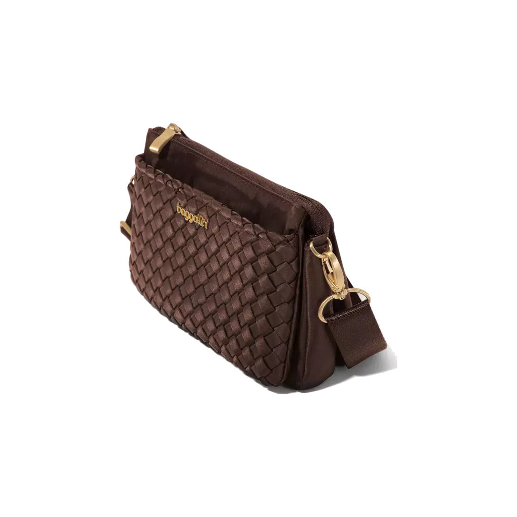 PRW157 PERRY WOVEN CROSSBODY