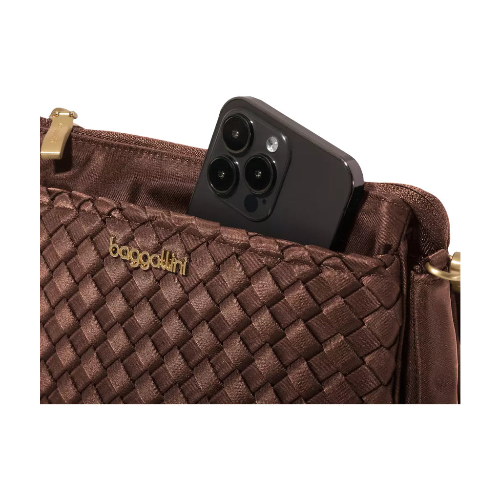 PRW157 PERRY WOVEN CROSSBODY