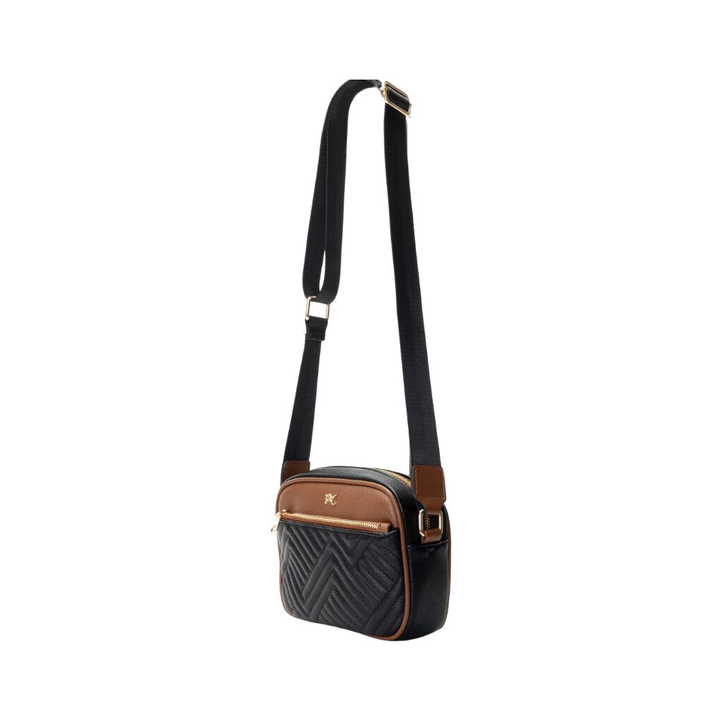 1416 NOIR/TAN SAC PVC