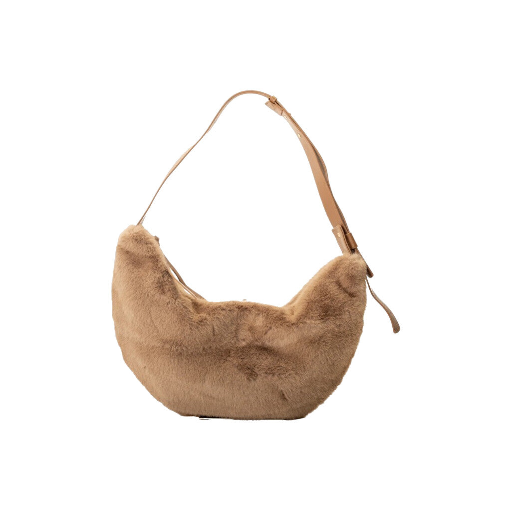 1687 TAUPE FOURRE-TOUT FAUSSE FOURRURE