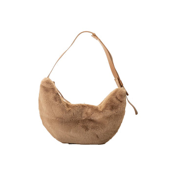 1687 TAUPE FOURRE-TOUT FAUSSE FOURRURE