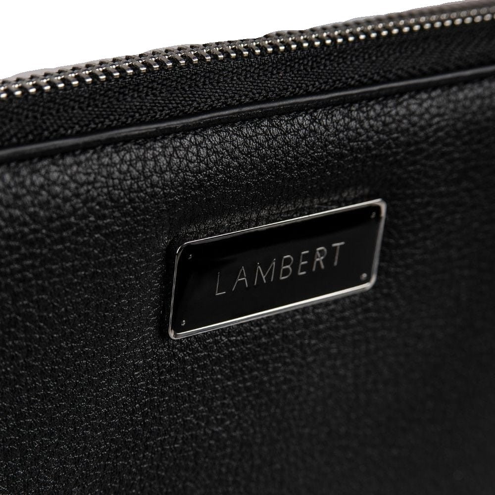 INES NOIR PORTE PASSEPORT