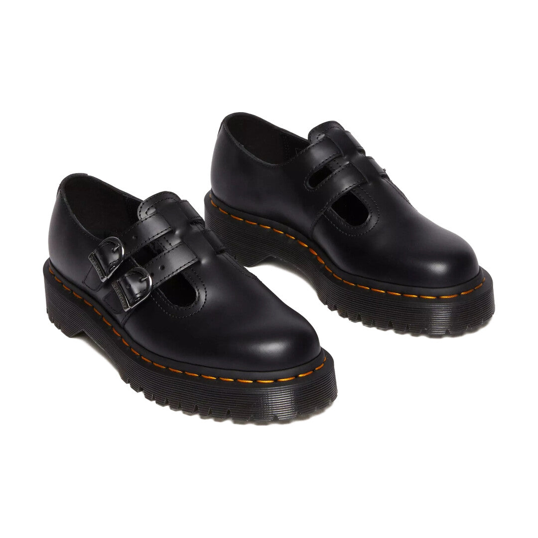 Dr. Martens Women's wedge shoes | 8065 BEX BLACK SMOOTH